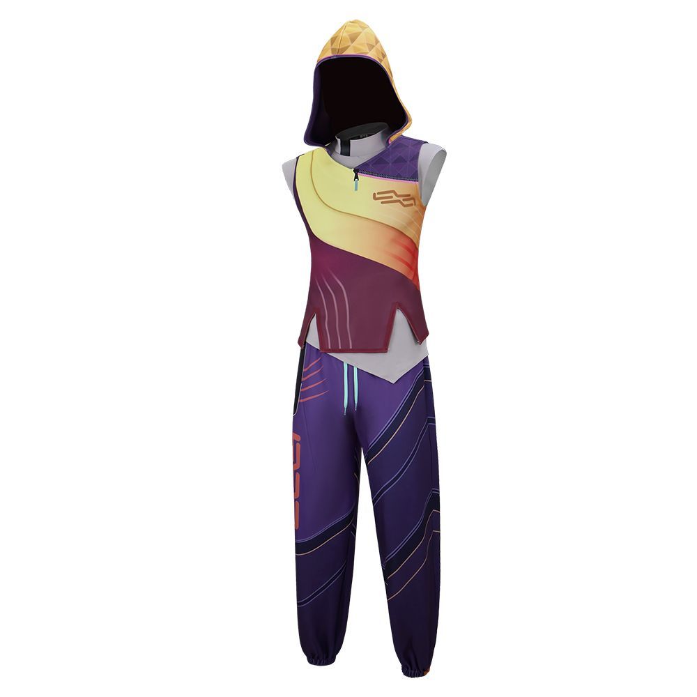 Anime Cosplay Jumpsuit - VALORANT Miks Cosplay Full Set, Cheap