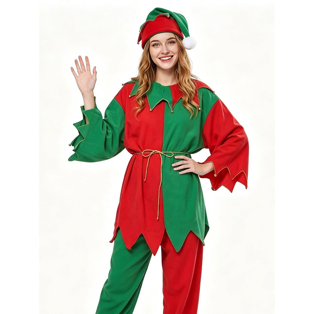Christmas Elf Adult Couples Co - Anime Cosplay Couple 评论和价格