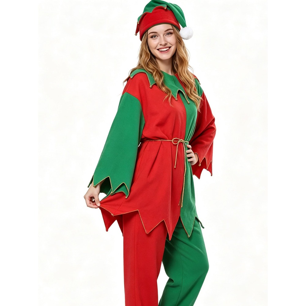 Christmas Elf Adult Couples Co - Anime Cosplay Couple 评论和价格