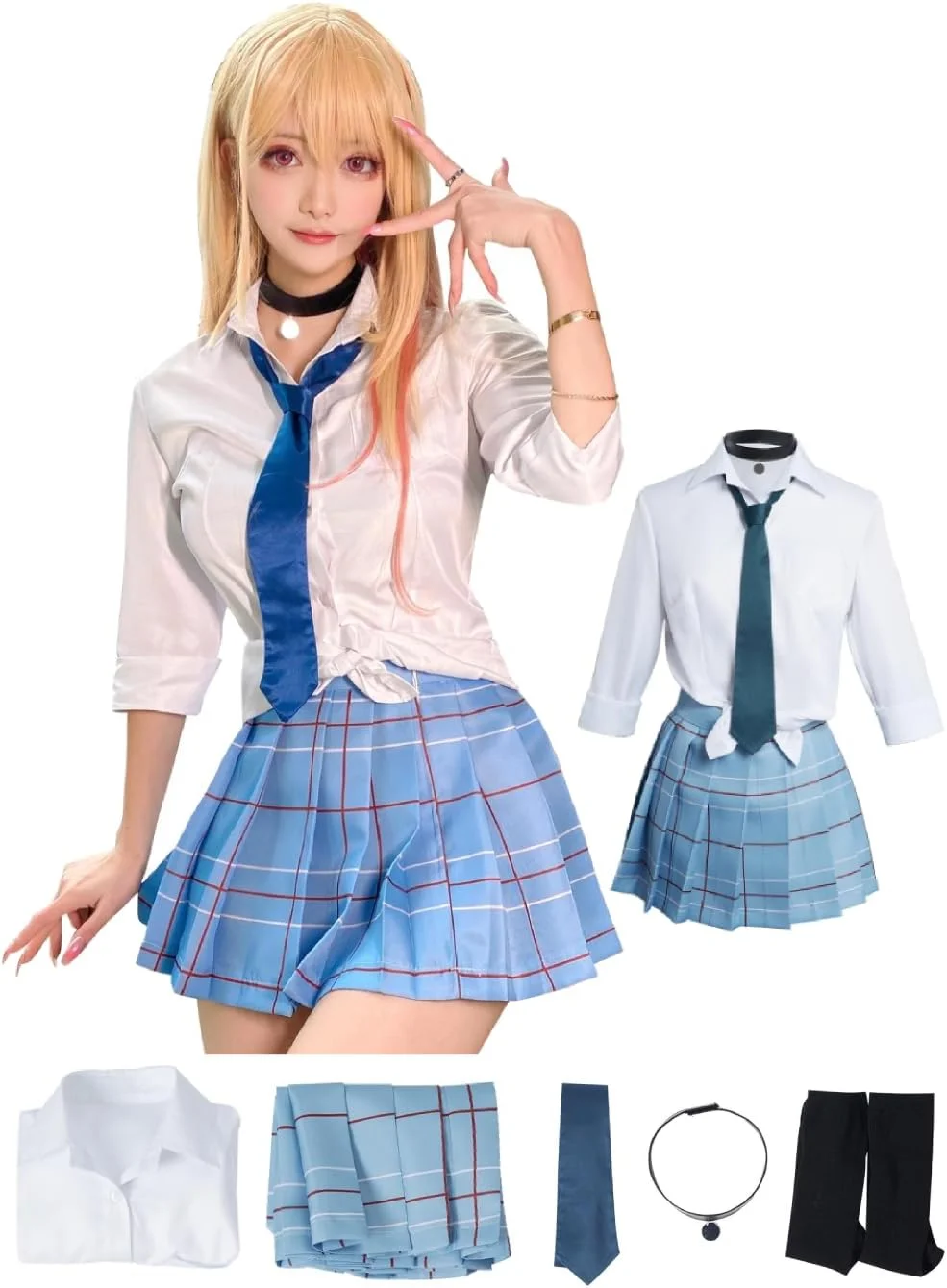 Anime My Dress-Up Darling Mari - Kitagawa Anime Cosplay 评论和价格