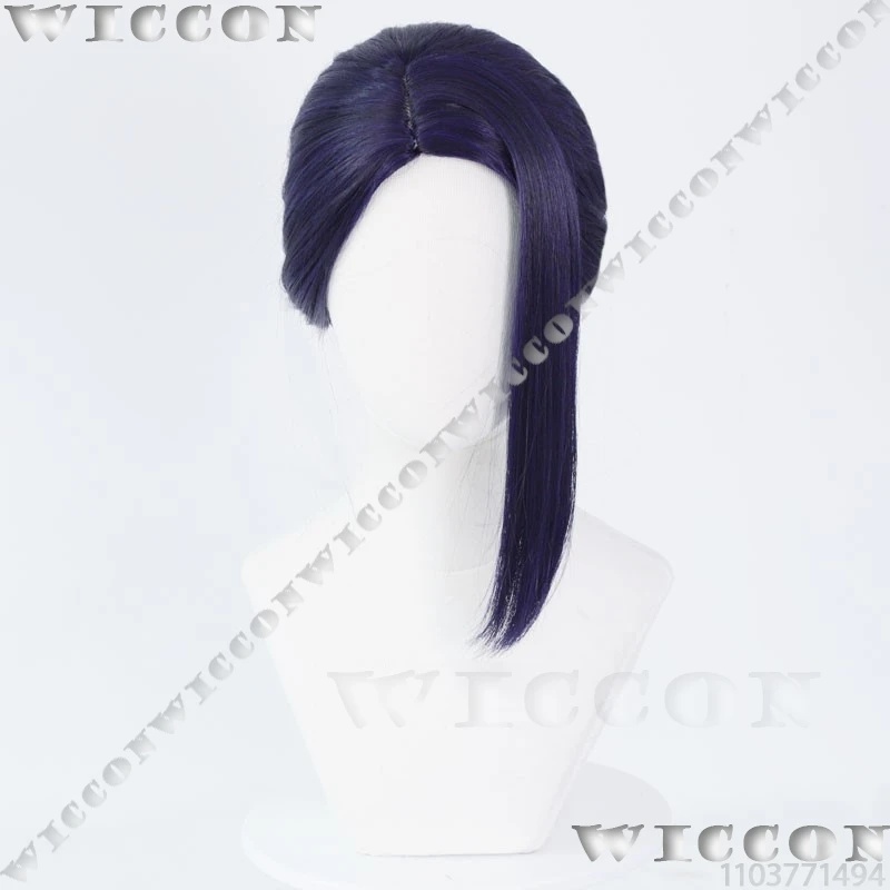 x;3,f6'b7\g,Caitlyn Kiramman A - Anime Cosplay Blue Hair 评论和价格