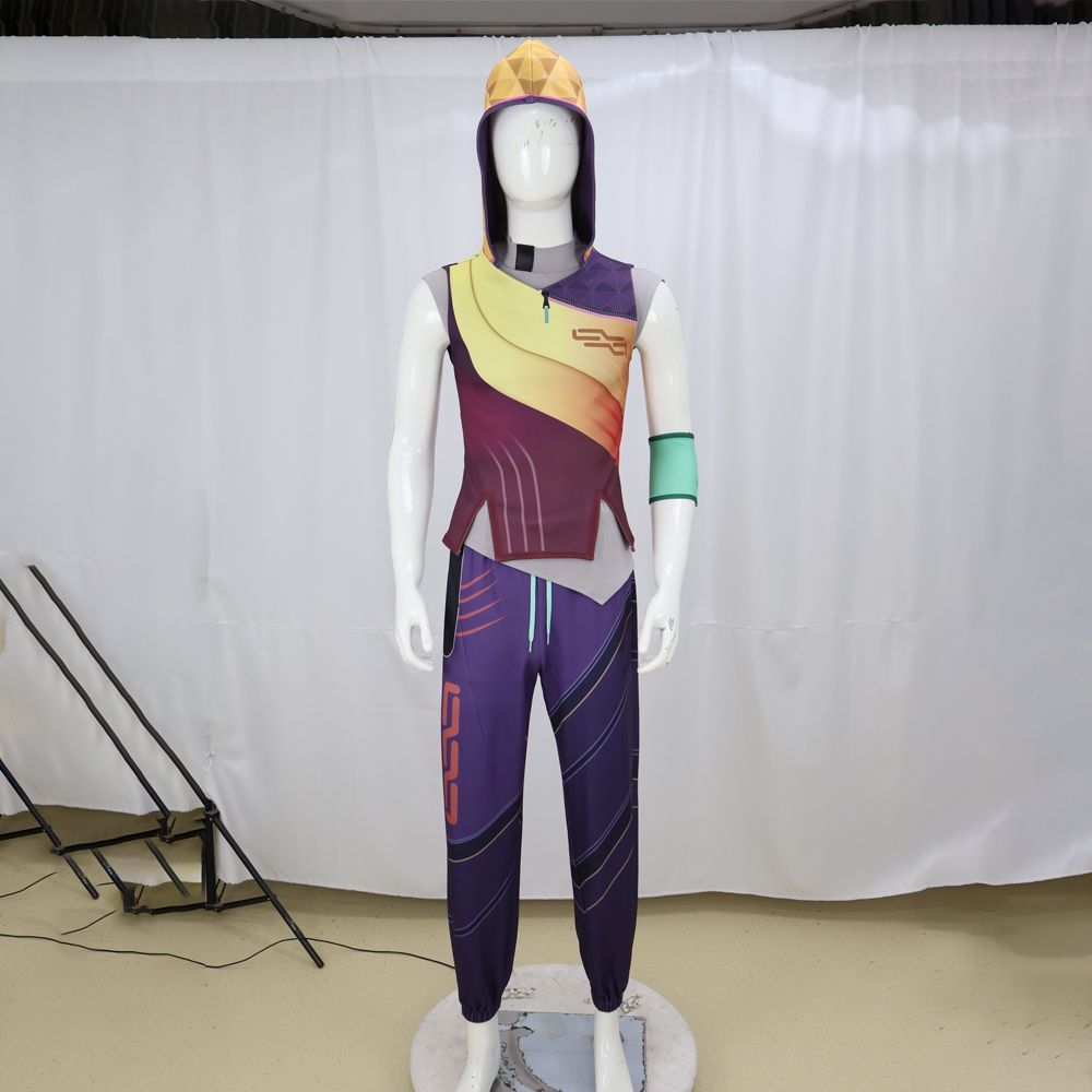 VALORANT Miks Cosplay Full Set - Anime Cosplay Jumpsuit 评论和价格