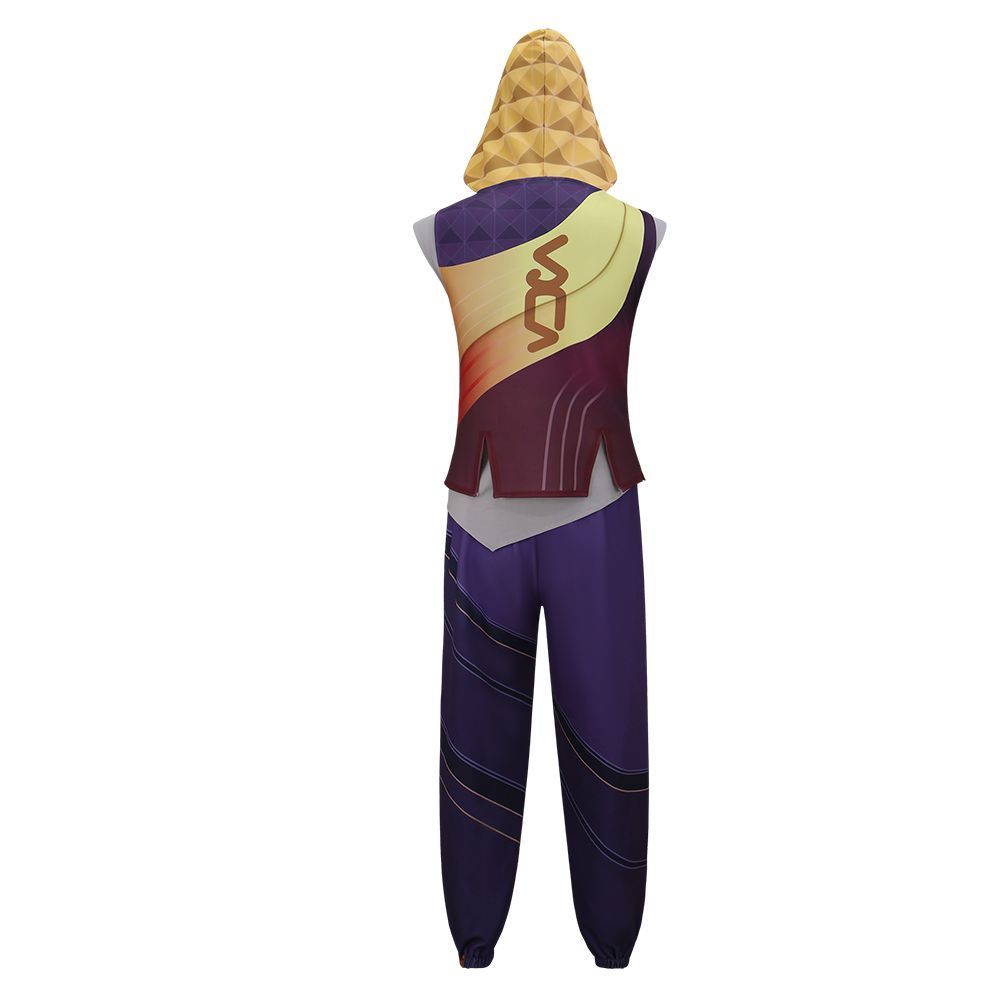 VALORANT Miks Cosplay Full Set - Anime Cosplay Jumpsuit 评论和价格