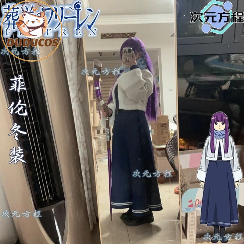 IN STOCK Fern Cosplay Costume  - Anime Cosplay Jumpsuit 评论和价格